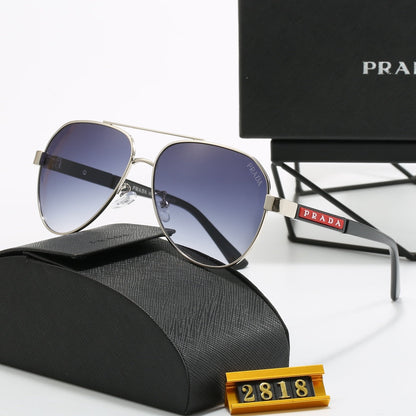 Lunettes de soleil métalliques double pont Cool