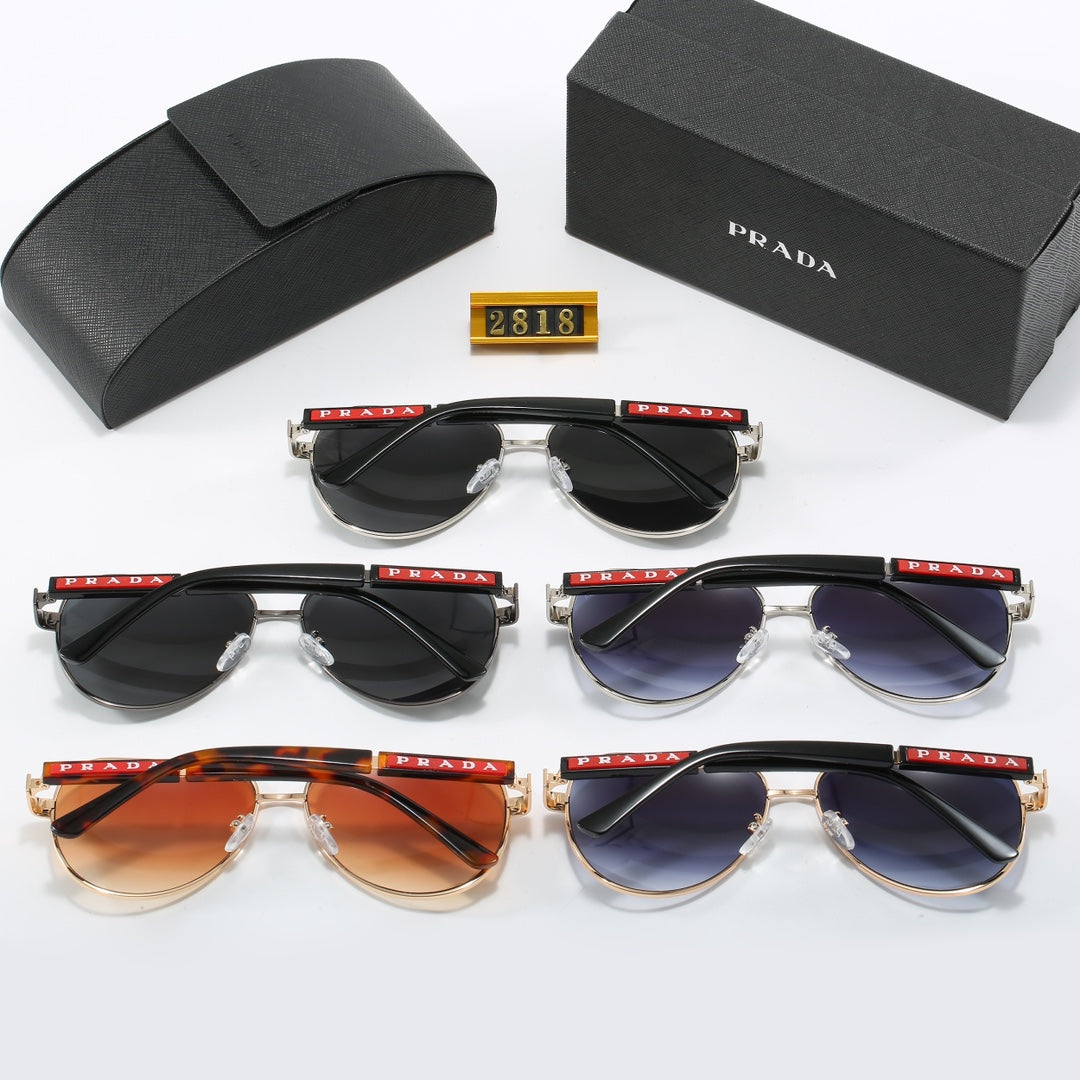 Lunettes de soleil métalliques double pont Cool