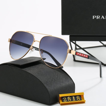 Lunettes de soleil métalliques double pont Cool