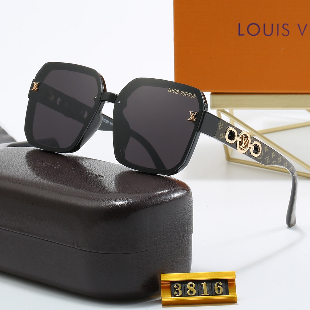 Gafas de sol retro con varillas grabadas en relieve
