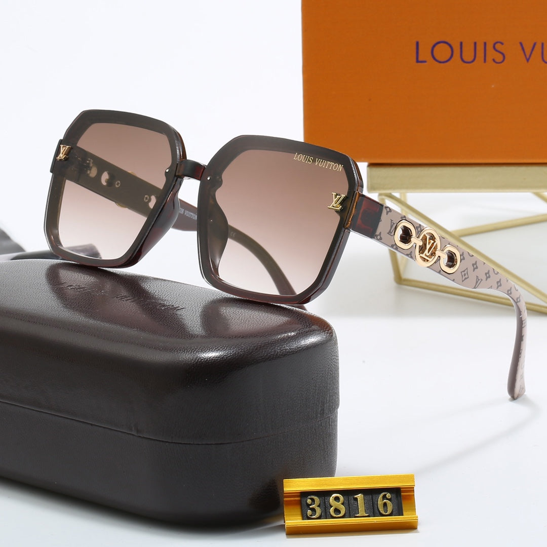 Gafas de sol retro con varillas grabadas en relieve