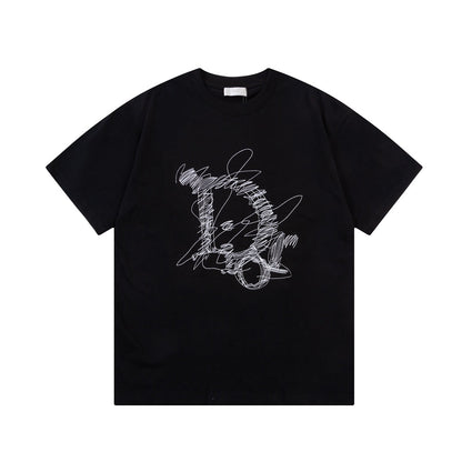 Rendu de T-shirt imprimé