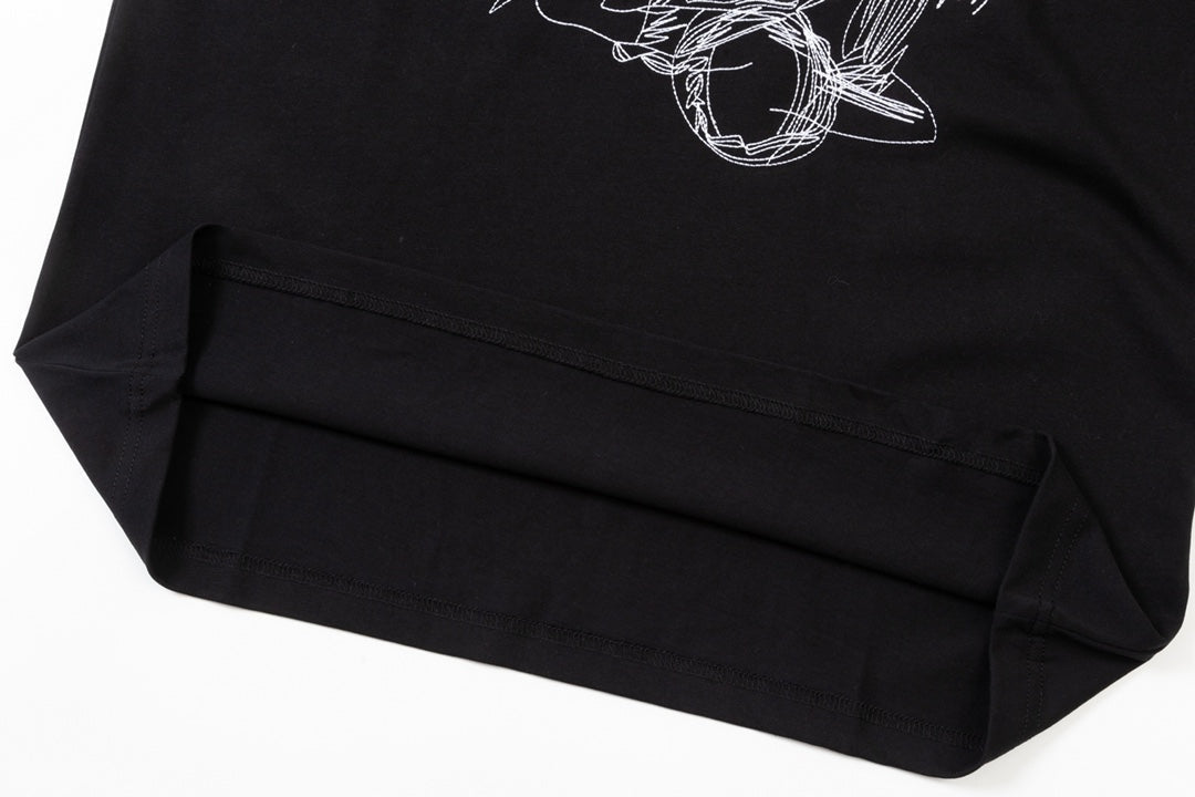 Rendu de T-shirt imprimé