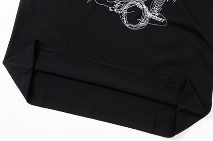 Rendu de T-shirt imprimé
