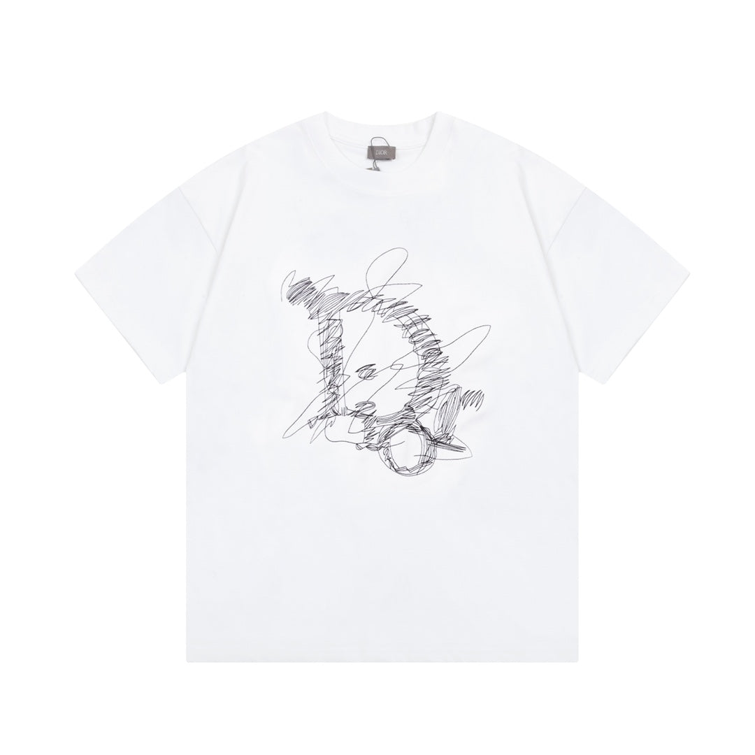 Rendu de T-shirt imprimé