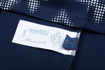 T-shirt avec imprimé monogramme rétro