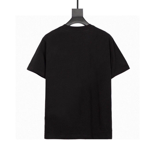 Camiseta sencilla de algodón estampada