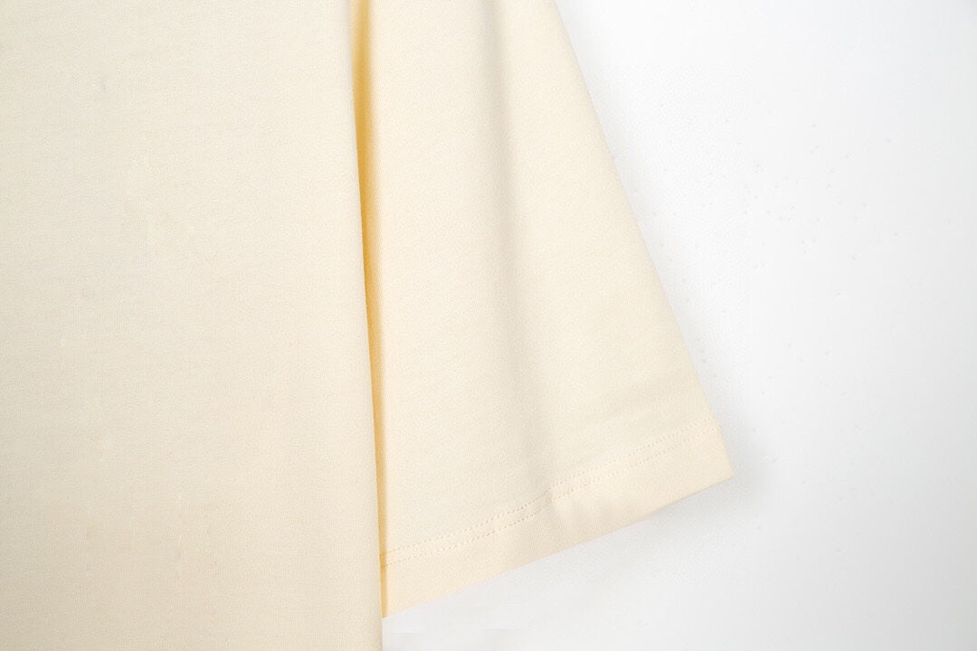 T-shirt simple en coton imprimé