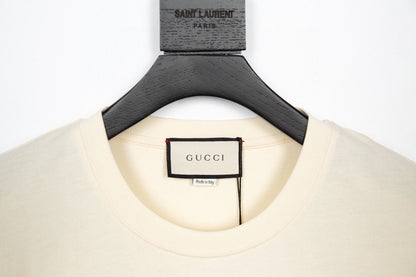 T-shirt simple en coton imprimé