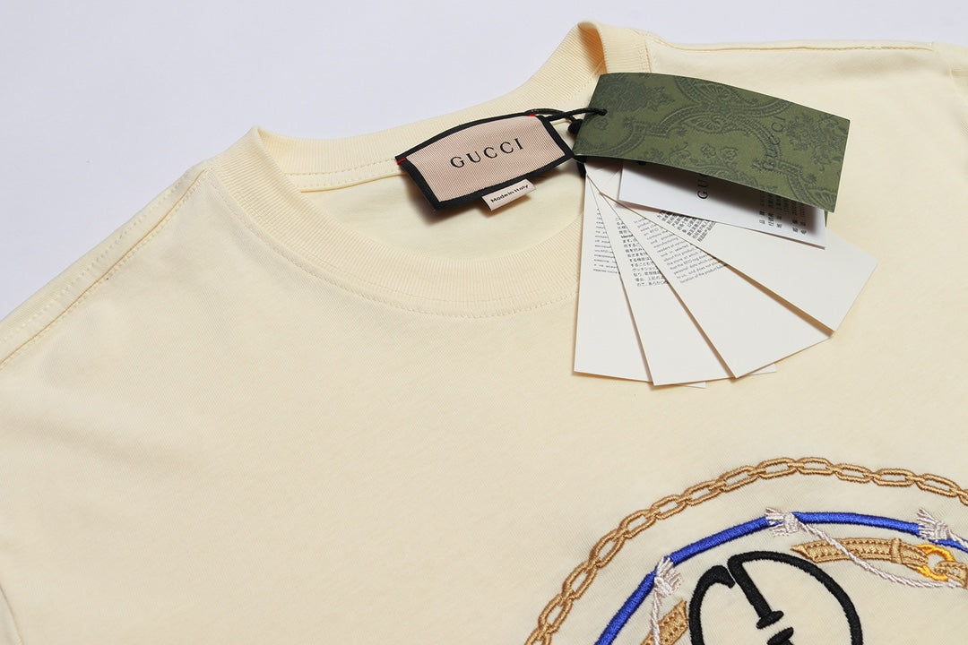 T-shirt brodé Cheval