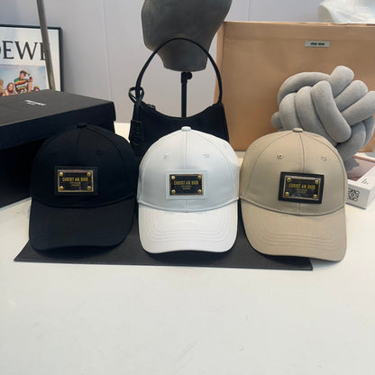 Casquette de Baseball Unisexe Gravée à Plaque Nominale