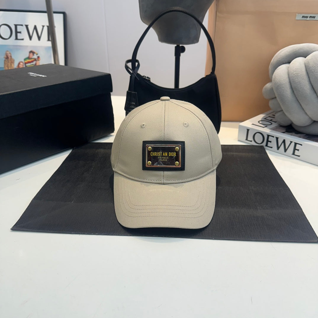 Casquette de Baseball Unisexe Gravée à Plaque Nominale