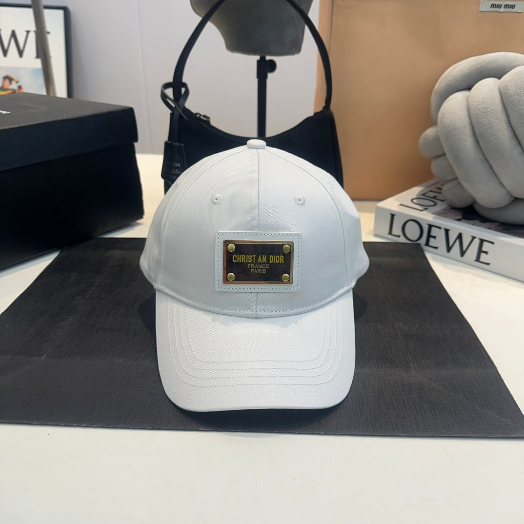 Casquette de Baseball Unisexe Gravée à Plaque Nominale