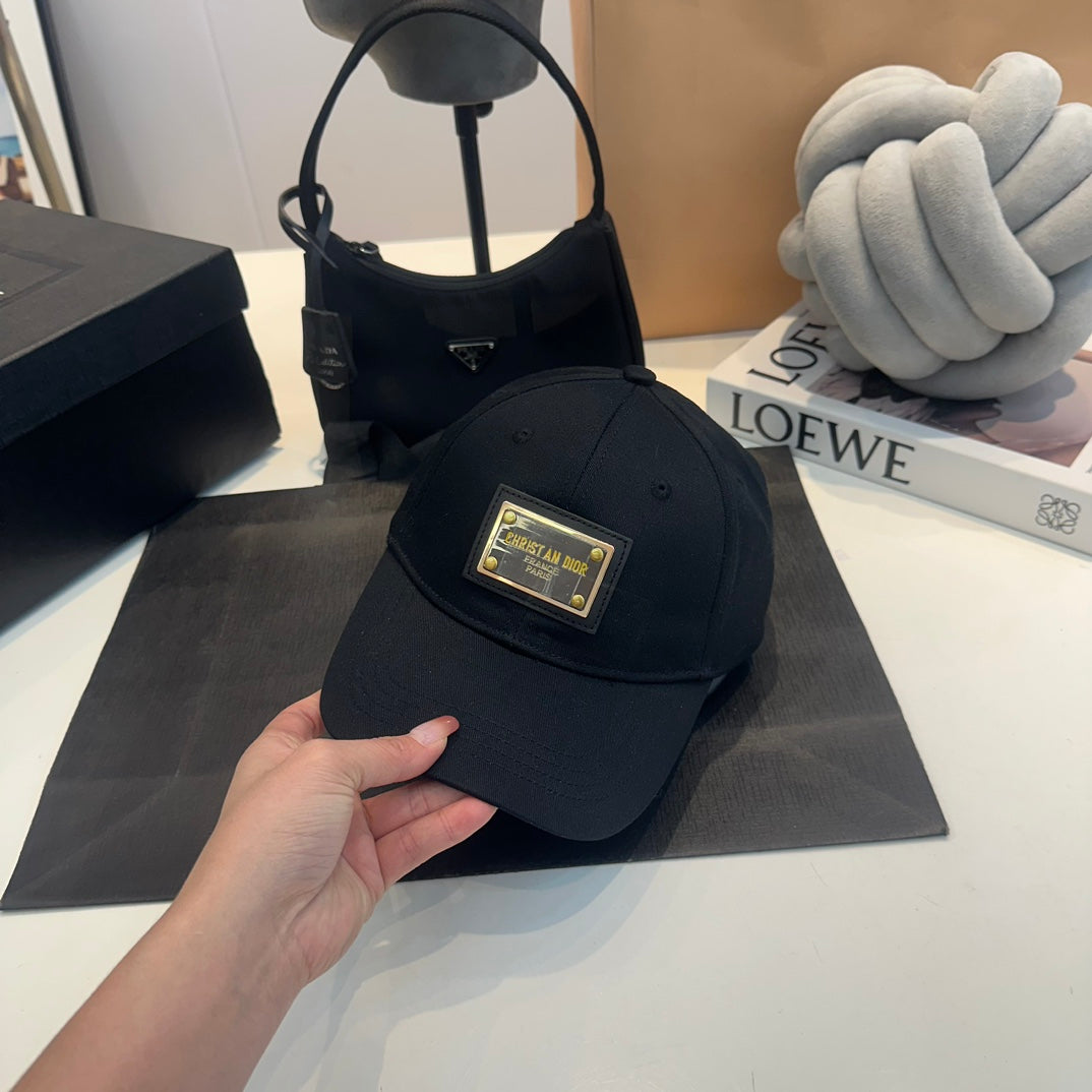 Casquette de Baseball Unisexe Gravée à Plaque Nominale