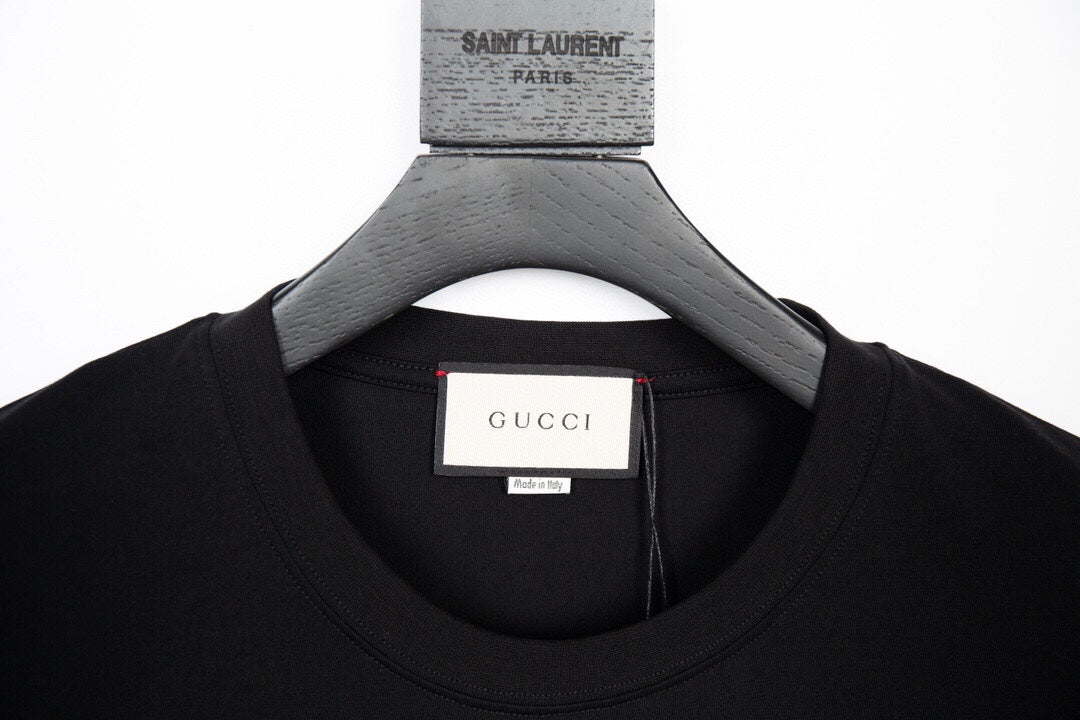 T-shirt en coton imprimé mode