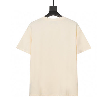 T-shirt en coton imprimé mode