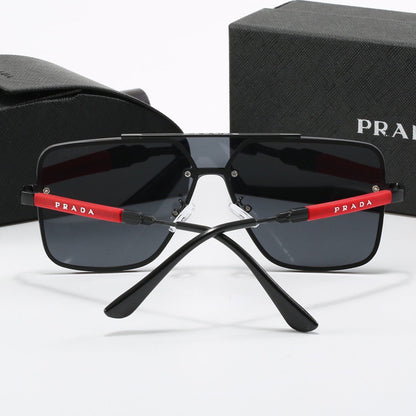 Gafas de sol de metal geniales de una pieza