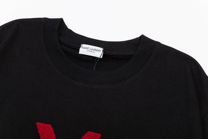 T-shirt en molleton imprimé