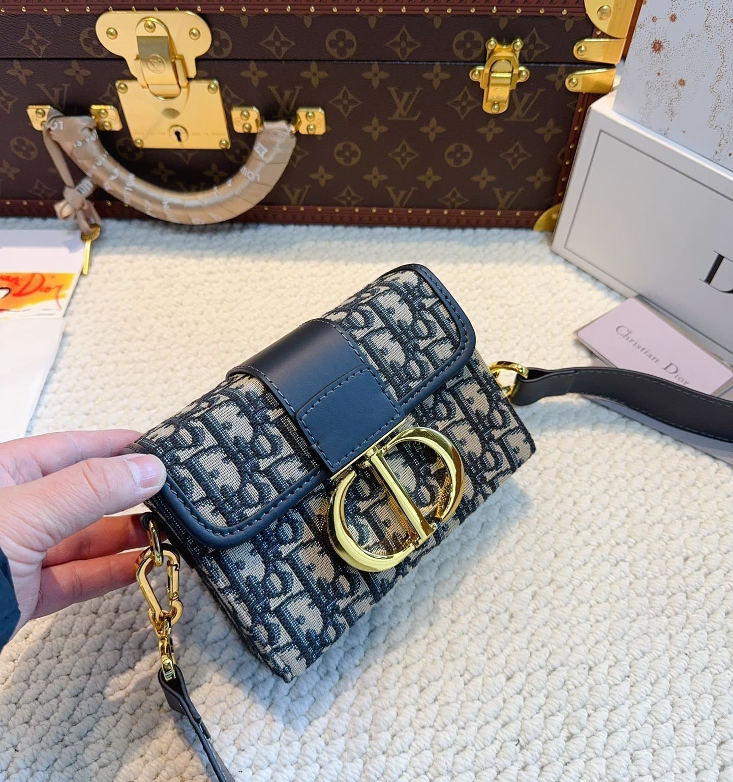 Bolso caja Mini Montaigne