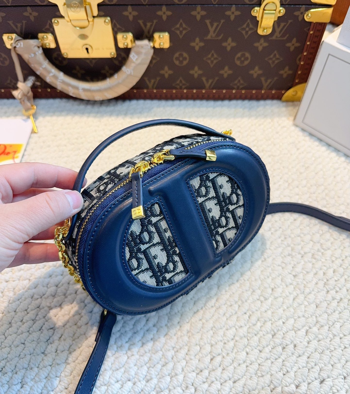 Sac photo ovale