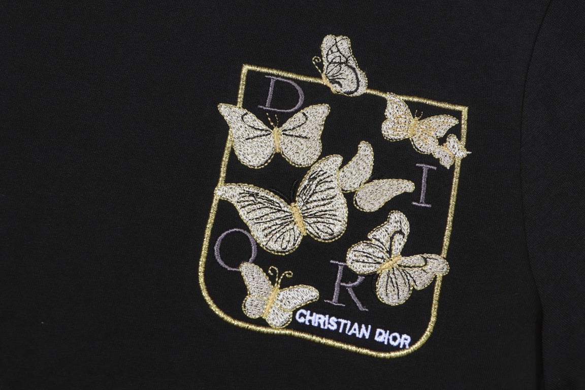 T-shirt imprimé papillon