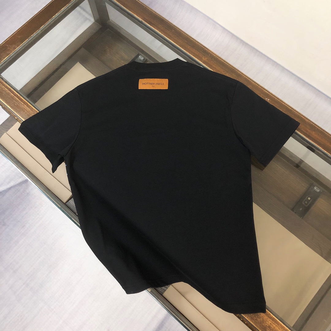 T-shirt imprimé étoile dégradé