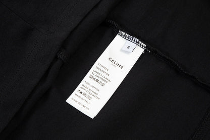 Camiseta de moda con estampado de letras
