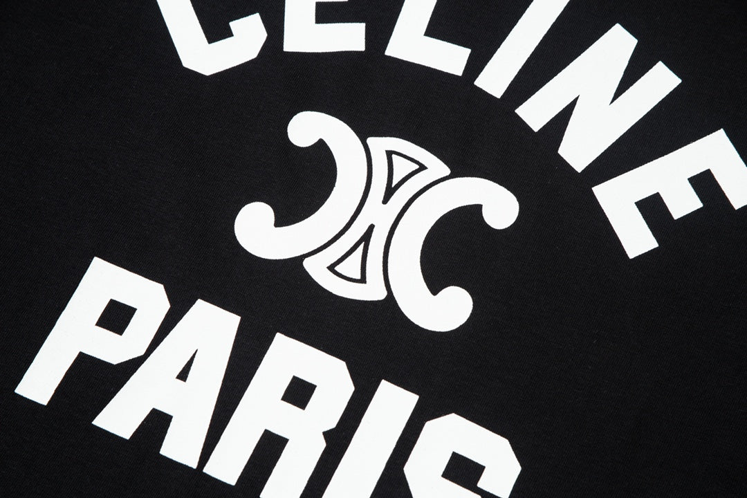 Camiseta de moda con estampado de letras