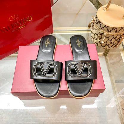 Zapatillas Planas con Logo de Moda