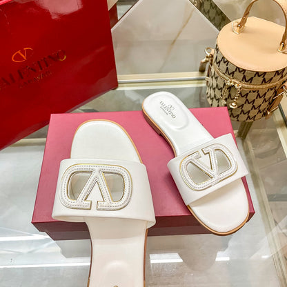 Zapatillas Planas con Logo de Moda