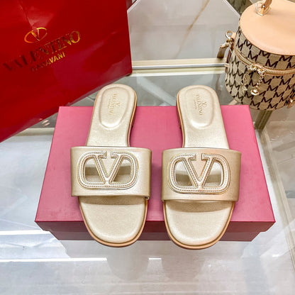 Zapatillas Planas con Logo de Moda
