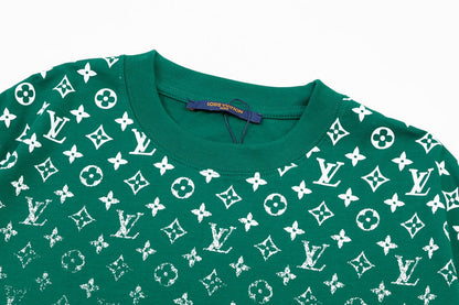 T-shirt monogrammé dégradé