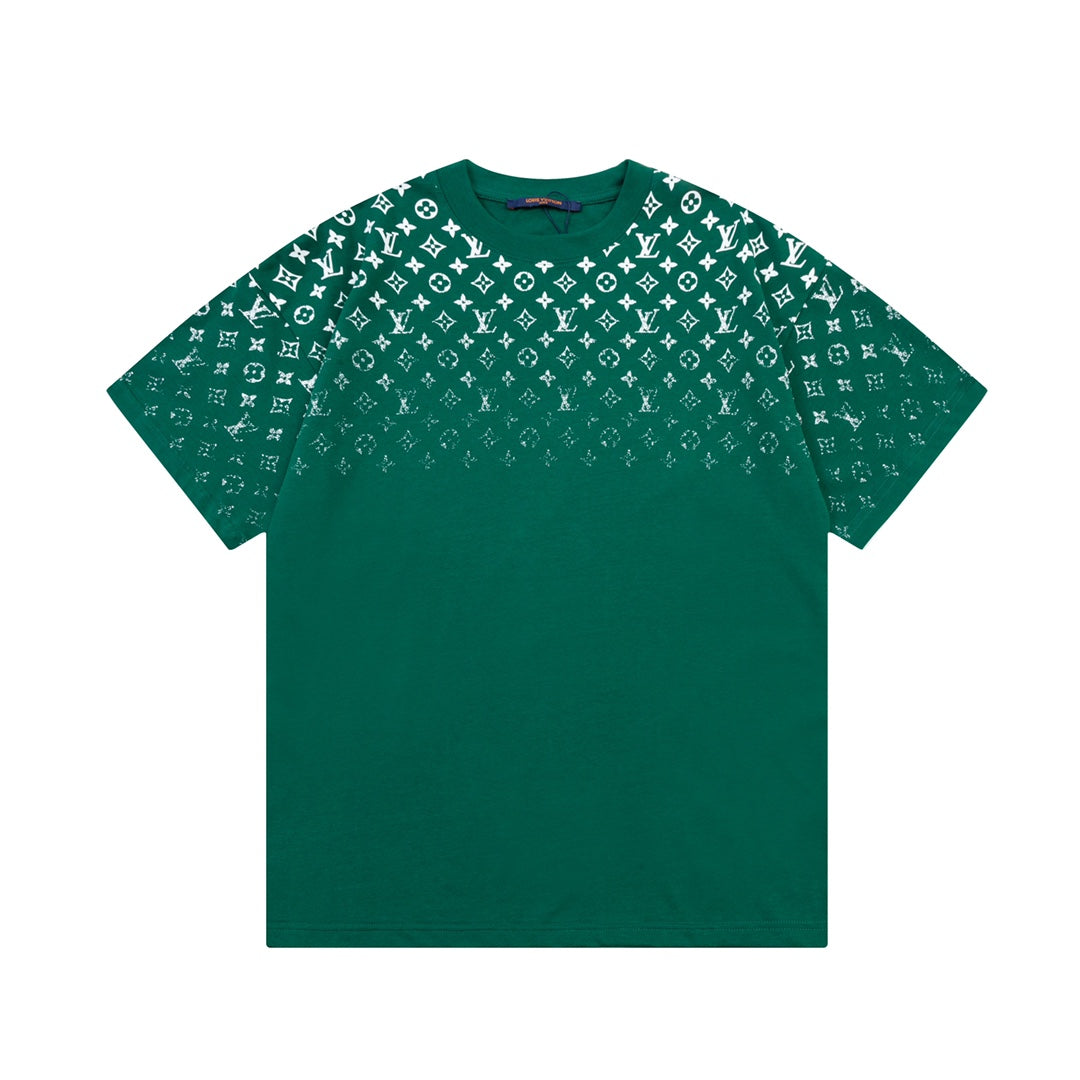 T-shirt monogrammé dégradé