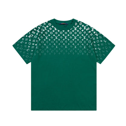 T-shirt monogrammé dégradé