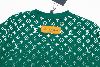 T-shirt monogrammé dégradé