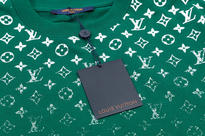 T-shirt monogrammé dégradé
