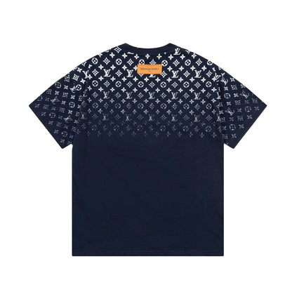 T-shirt monogrammé dégradé