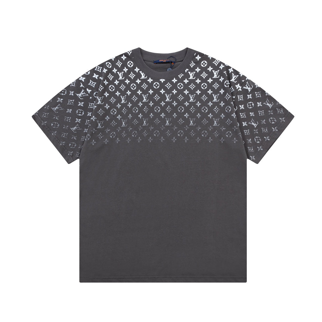 T-shirt monogrammé dégradé