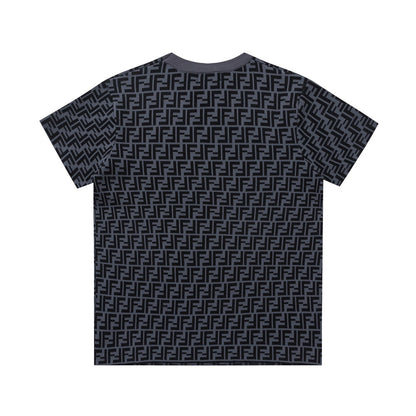 T-shirt monogramme tricoté