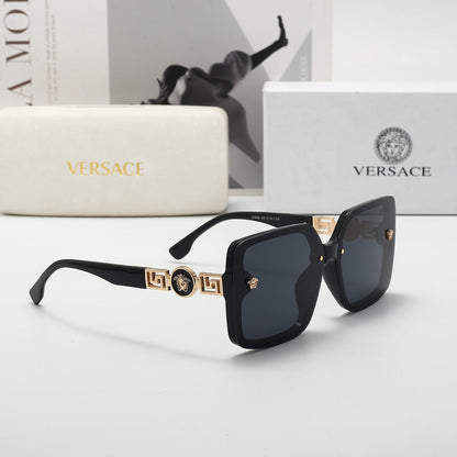 Gafas de sol unisex retro de moda con montura grande y versátiles