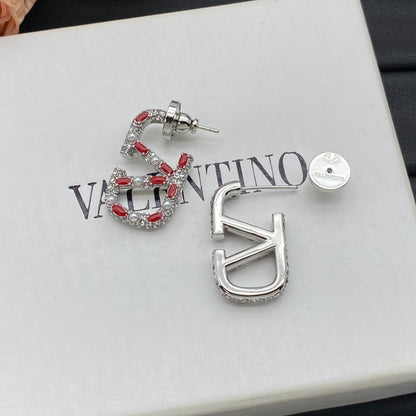 Juego de joyas con logotipo de diamante de plata vintage