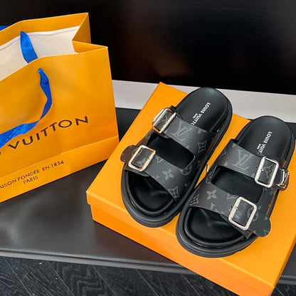 Sandalias cómodas con monograma para parejas