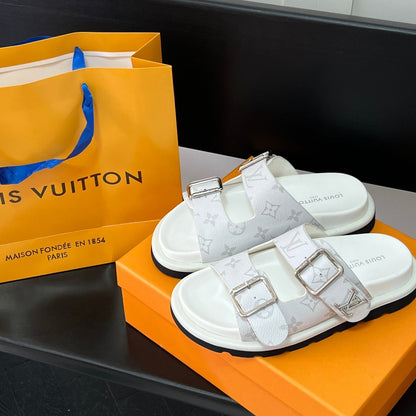 Sandalias cómodas con monograma para parejas