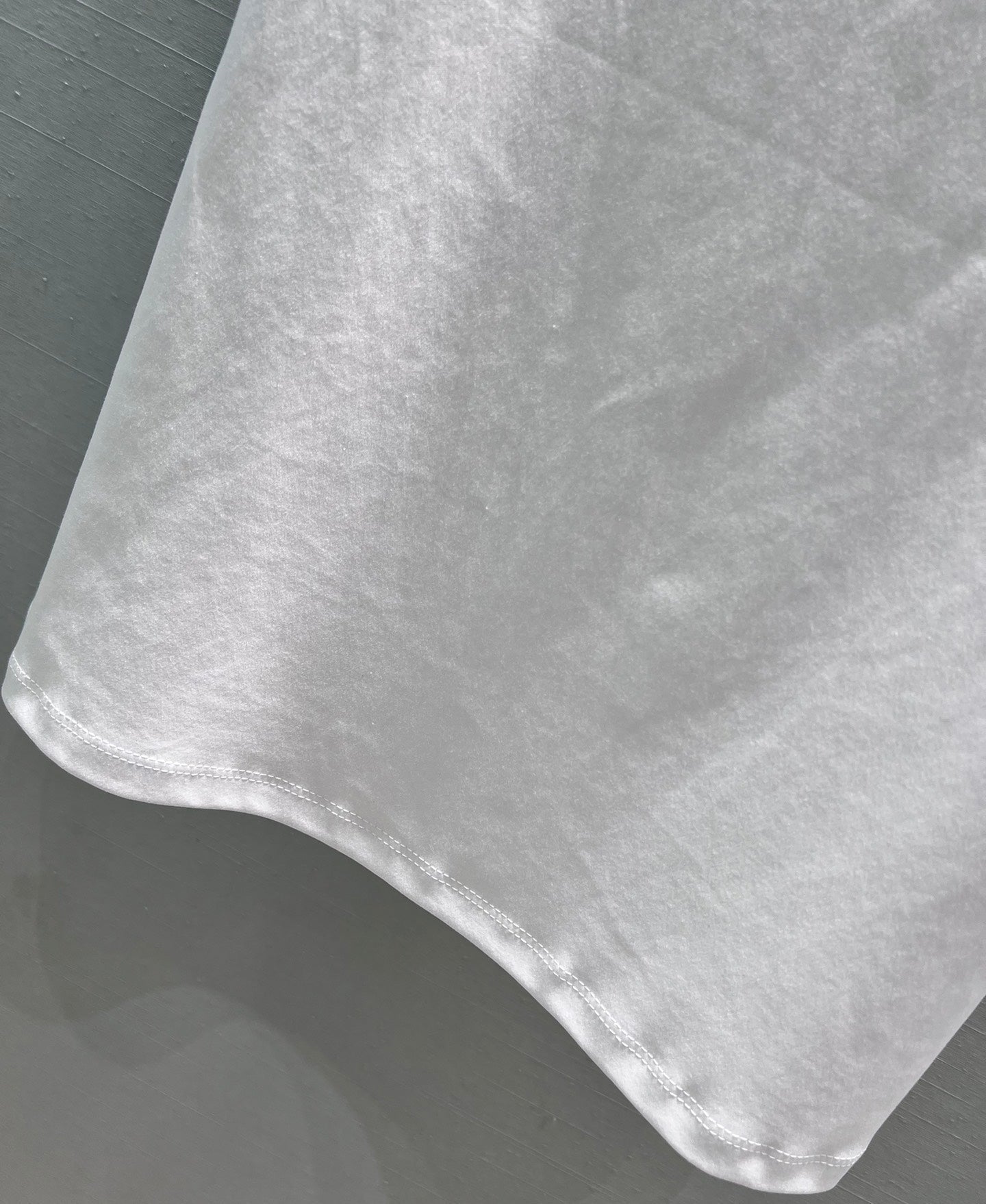 T-shirt en coton premium chic chaîne cercle
