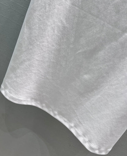 T-shirt en coton premium chic chaîne cercle