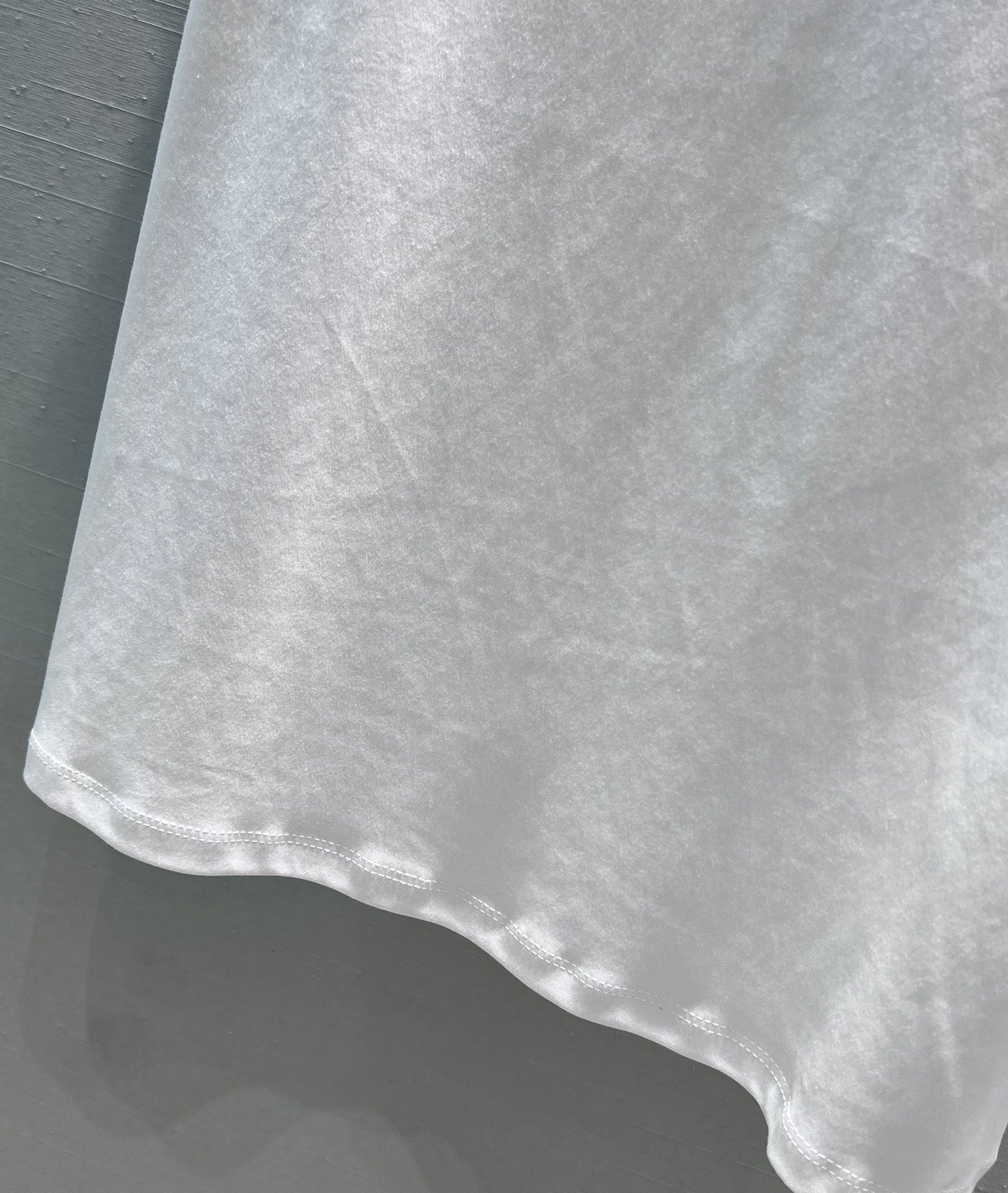 T-shirt en coton premium chic chaîne cercle