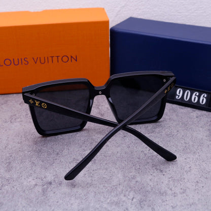 Gafas de sol de una pieza con monograma unisex modernas