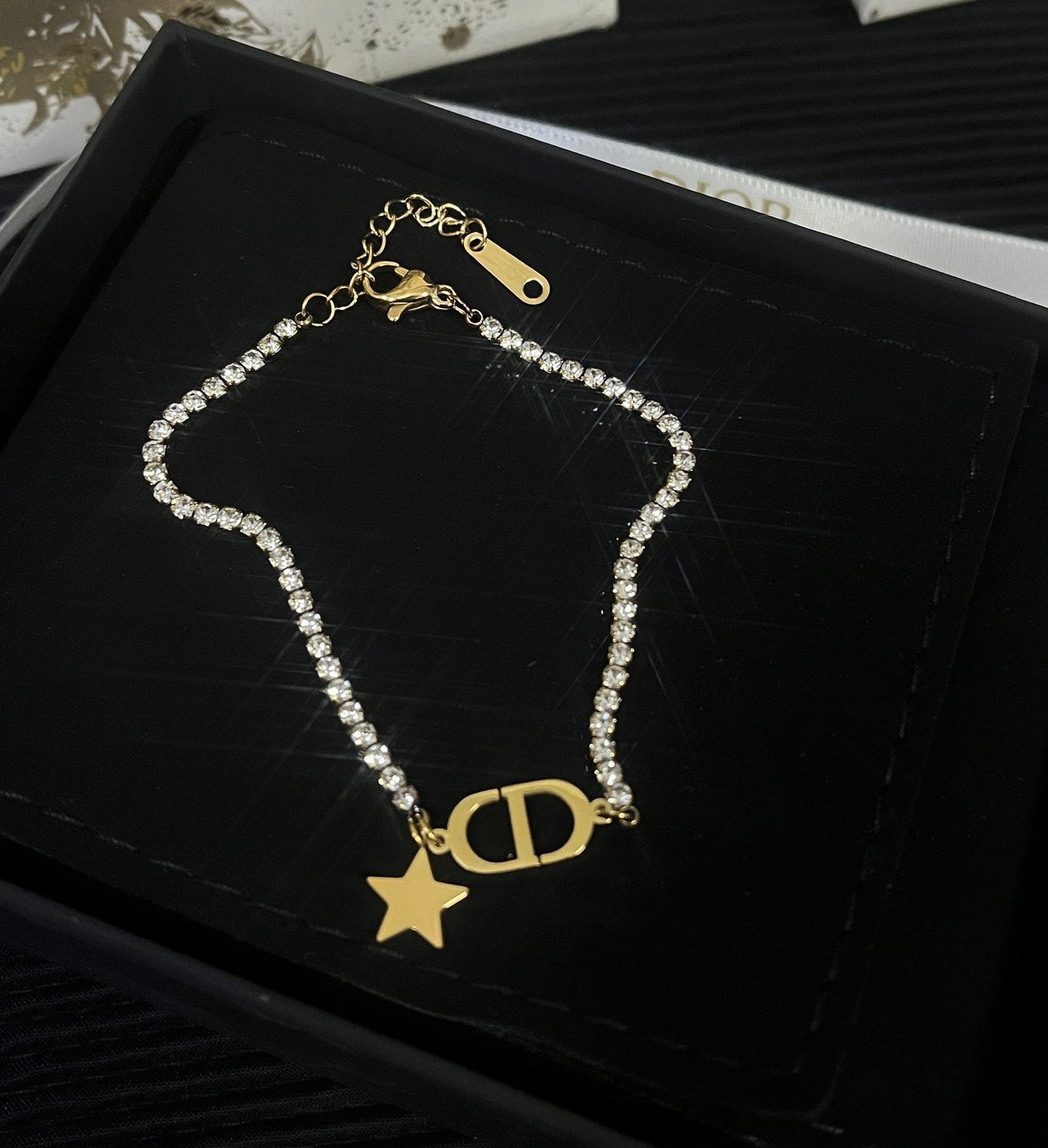 Pulsera de diamante de lujo