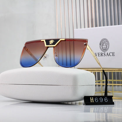 Gafas de sol con estampado de marca de agua de moda