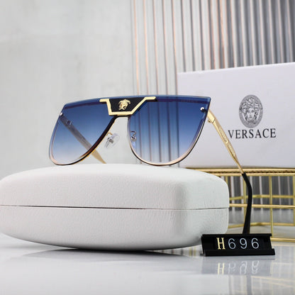 Gafas de sol con estampado de marca de agua de moda